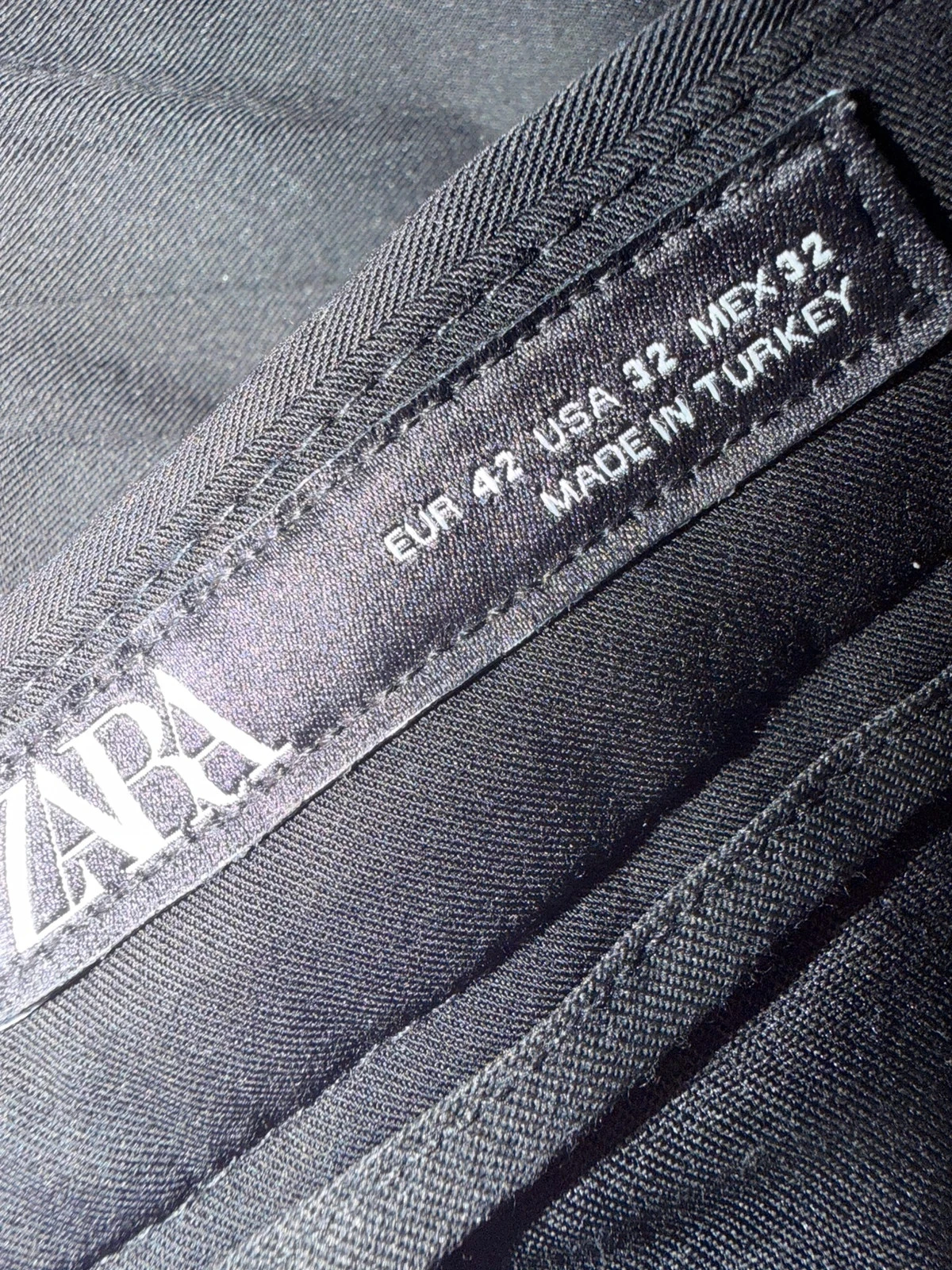 Calça feminina Zara tamanho 42 slim fit – photo 5